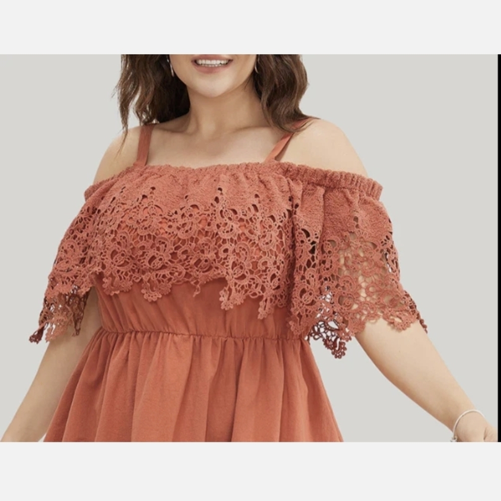 Elegant Lace Off-Shoulder Dress